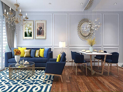 mẫu thiết kế nội thất căn hộ hiện đại