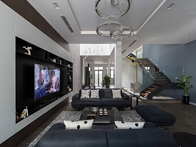 Thiết kế nội thất nhà phố 250m2