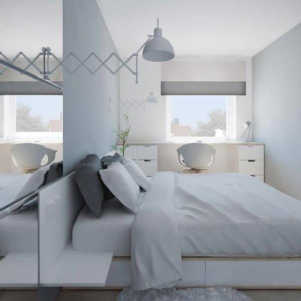 design nội thất chung cư giá thấp 41mét vuông 3