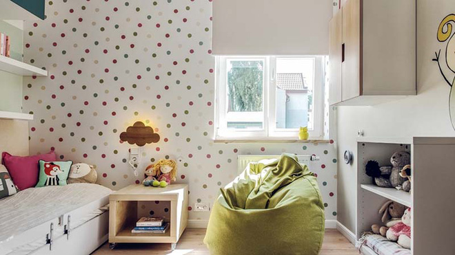 17 mẫu giấy dán tường cho phòng bedroom trẻ em đẹp (11)