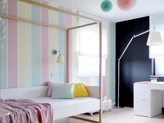 17 mẫu giấy dán tường cho phòng bedroom trẻ em đẹp (13)